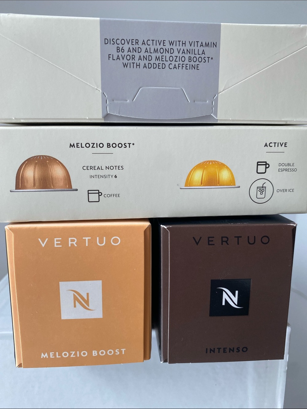 Nespresso Vertuo Melozio Boost and Intenso Pod Bundle - Picture 2 of 6